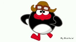 Пин бежит под музыку из ПИНляндии (Финская полька)