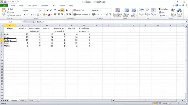 Microsoft Excel 2010: Add/ delete, hide/ unhide Rows and Columns смотреть онлайн