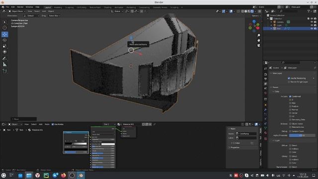 Из текста в космический корабль в blender ЗА 12 МИНУТ. смотреть онлайн