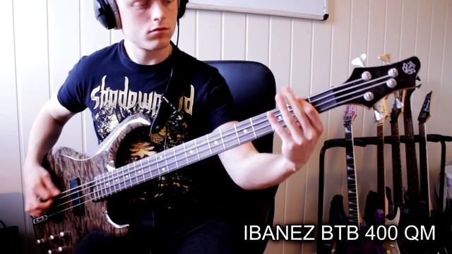 Ibanez BTB400QM Vs. Yamaha RBX375 - Bass Guitar Shootout смотреть онлайн