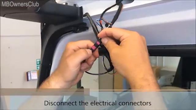 Remove the camera for MirrorCam on MERCEDES-BENZ Actros | W963, W964 with code F6T смотреть онлайн