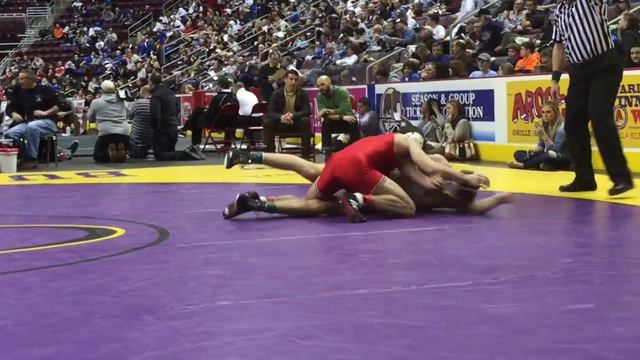 Cumberland Valley's Patrick Duggan wins by major decision at the PIAA wrestling championships смотреть онлайн