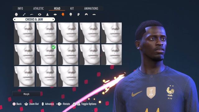 FIFA 23 - How To Make Ousmane Dembele (France) - In Game Real Face! смотреть онлайн
