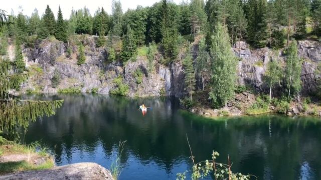 Рускеала. Карелия. Отдых в России. Интересные места. смотреть онлайн