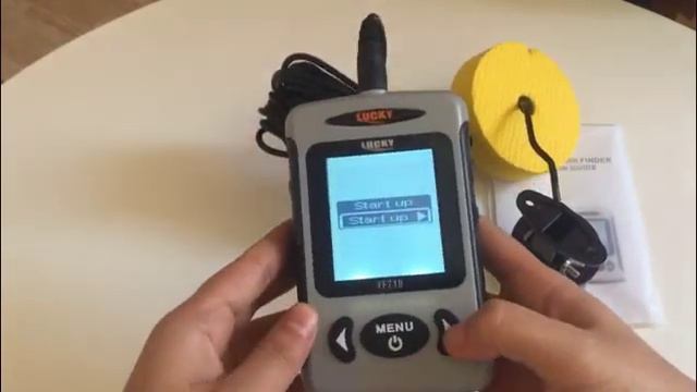 Lucky Spear fish finder FF718-T смотреть онлайн
