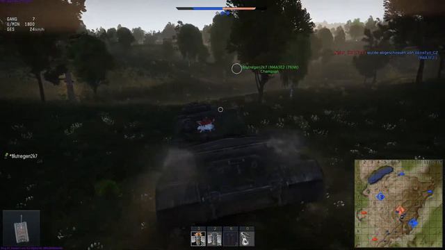 War Thunder Ground Forces - German Gameplay - der neue realistic mode - Client 27.03.2015 смотреть онлайн