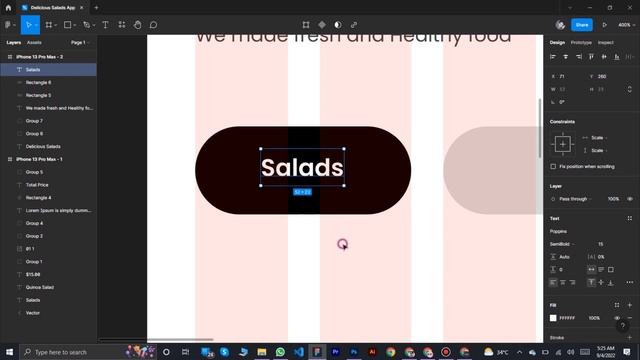 Delicious Salads App Design in Figma | Sevenovn смотреть онлайн