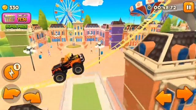 Thrill Rush Theme Park Level 1-10 All 3 Stars IOS Gameplay смотреть онлайн