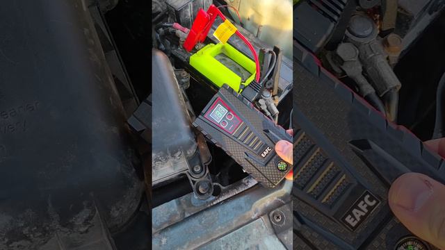 Тест бустера EAFC JX56. Пробуем запустить машину😉 смотреть онлайн