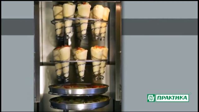 Выпечка конопиццы в ротационной печи FPE смотреть онлайн