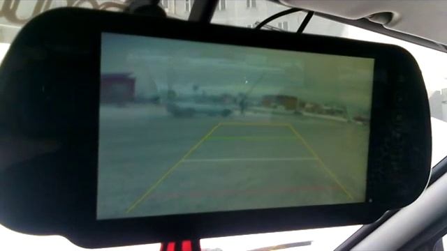 AvtoGSM.ru УАЗ ПАТРИОТ +Автомобильный монитор Rearview Mirro