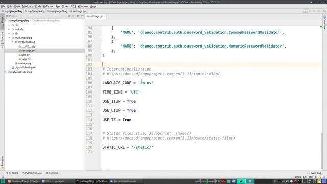 Sviluppo Web con Python, Django 1.11 e Bootstrap 3.3.7 - 002: Installazione - Django Italiano смотреть онлайн