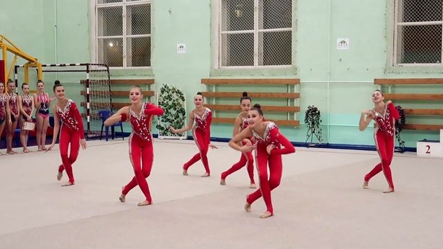 Чемпионат Мурманска по худ.гимнамтике. Показательные)) смотреть онлайн