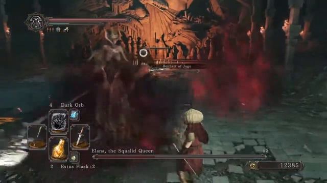 Dark Souls 2 SotFS - Part 58 / Elana, the Squalid Queen (Boss) / Benhart & Ellie (Summons) смотреть онлайн
