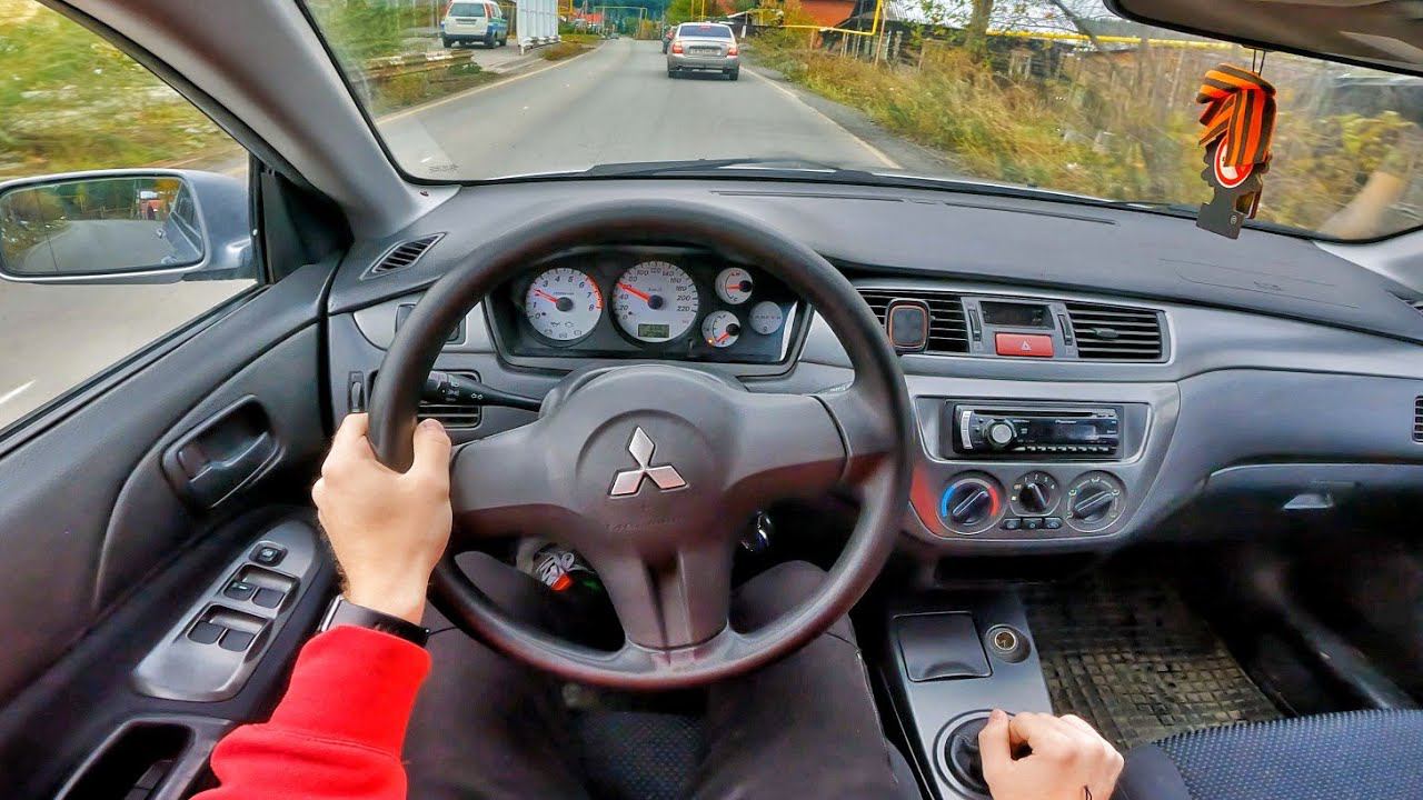 2007 Mitsubishi Lancer 1.6 MT - POV TEST DRIVE смотреть онлайн