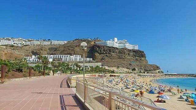 GRAN CANARIA. ЧТО ПОСМОТРЕТЬ НА ГРАН КАНАРИИ. Пляж Амадорес Playa De Amadores. Отпуск на Канарах