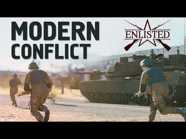 Enlisted - Arma 4 ?! Неожиданно! Модовый сервер в Энлистед. Современная война смотреть онлайн