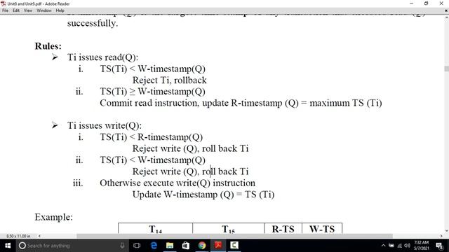 10 Timestamp ordering protocol смотреть онлайн
