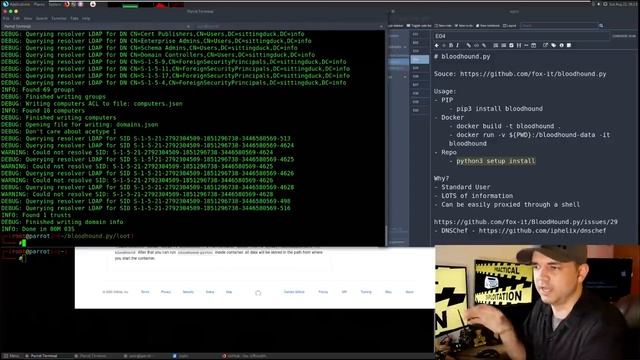 BloodHoundAD, ProxyChains & DNSChef - Practical Exploitation with Mubix [Cyber Security Education] смотреть онлайн