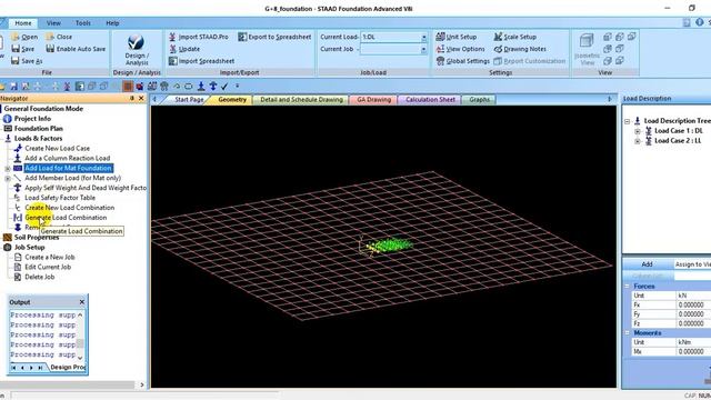 Staad pro foundation design - foundation design with staad foundation advanced V8i| Session #07 смотреть онлайн