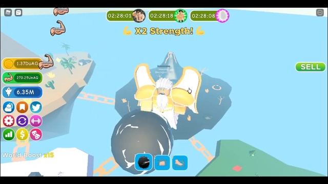 Roblox big lifting simulator update! смотреть онлайн