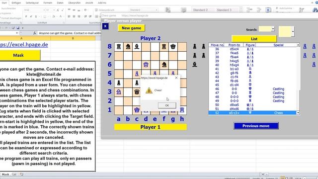 Play chess Excel VBA programming смотреть онлайн