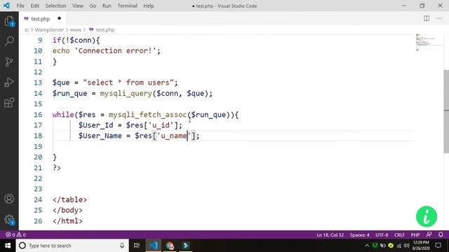 How to retrieve data from mysql using php - Learn MySQL смотреть онлайн