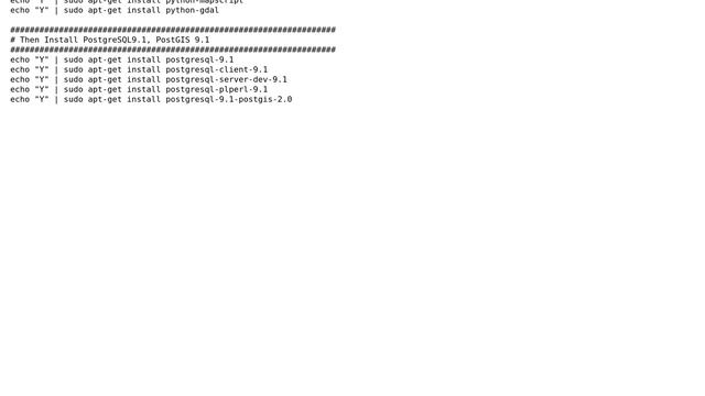 How do I install PostgreSQL + PostGIS + MapServer + Python-MapScript on Ubuntu 12.04 LTS w/o... смотреть онлайн