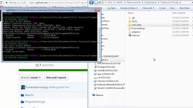 Git Started Collaborating with a team on GitHub смотреть онлайн