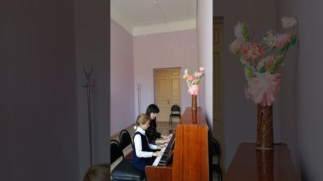 Ж. Металлиди "Гордый лебедь" Телешенко Анастасия и Комова Анна Ивановна смотреть онлайн