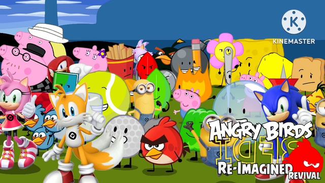 Angry birds Idfb Re-Imagined Revival Soundtrack Intro S3b Part 3 смотреть онлайн