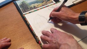 Линейный скетч ручкой. Мастер-класс с объяснением