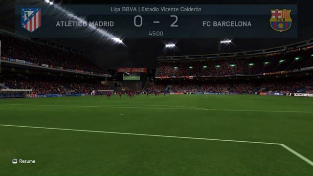 Barcelona vs Atletico Madrid | Battle for Spanish Supremacy! #fifa #messi #cr7 #fifa14 #ronaldo смотреть онлайн