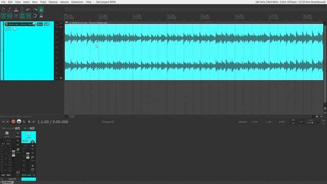 Como deixar o BPM do Reaper igual ao BPM da sua Música смотреть онлайн