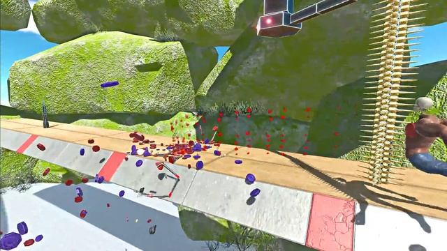 DIFFICULT SPIKE TRAP BRIDGE - Animal Revolt Battle Simulator #arbs смотреть онлайн