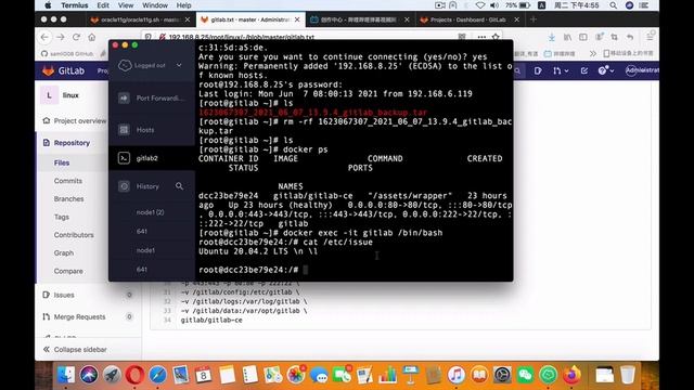 gitlab with docker смотреть онлайн
