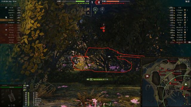 Lorr. 40 t - 6 Frags 7.7K Damage - From the bushes! - World Of Tanks смотреть онлайн