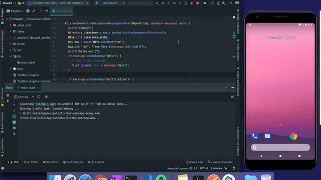 Flutter: Background message handler | firebase_messaging | fcm смотреть онлайн
