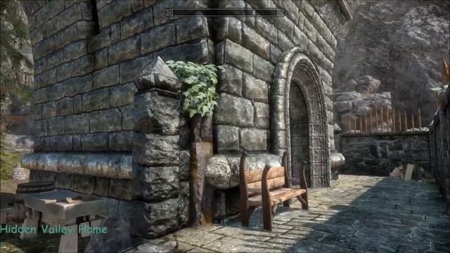 Hidden Valley Home - Skyrim Special Edition House Mod смотреть онлайн