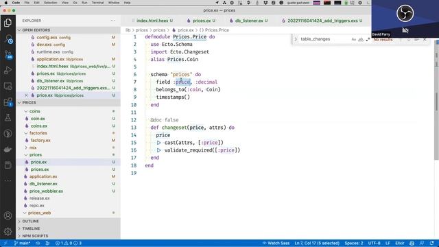 Postgres triggers -- PubSub -- LiveView - David Parry смотреть онлайн