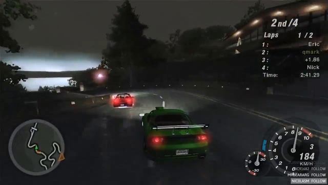 MAZDA RX7 NFS UNDERGROUND 2 RACE смотреть онлайн