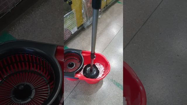 Набір для прибирання Zambak Plastik, Швабра з відром із системою полоскання смотреть онлайн