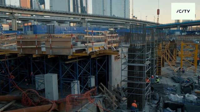 Динамика строительства iCity за октябрь 2021 смотреть онлайн