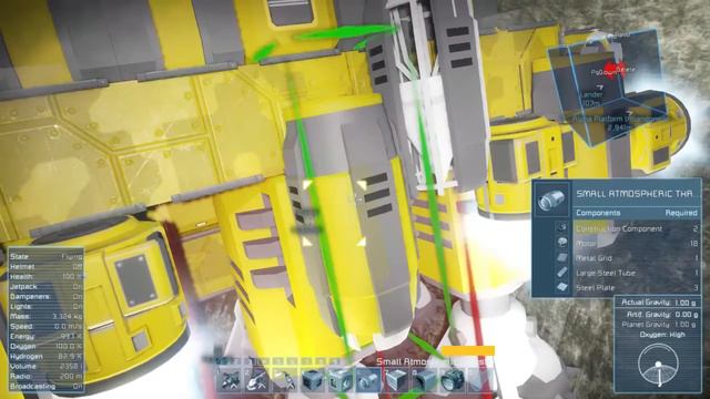 Space Engineers Planets - Ep 10 CRASH Course In Mining смотреть онлайн