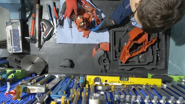 Hilti SCM-22A - Замена подшипников / Hilti SCM-22A - Change Rollers