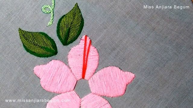 Different Techniques of Hand Embroidery, Real Embroidery Design, Easy Embroidery design class-176 смотреть онлайн