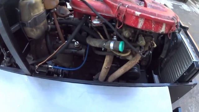 Гусеничный минитрактор.Часть 4. Завершение проекта. смотреть онлайн