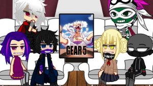 [GC] League of Villains react to Luffy / Gear 5 ( Defeat Kaido ) || One Piece || 1077 || Gacha Reac