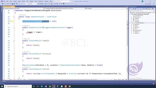 Save and Display Image/Photo || ASP.NET Core with MongoDB || NoSQL || .NET 5.0 смотреть онлайн