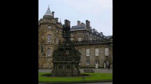 Palace of Holyroodhouse in Scotland